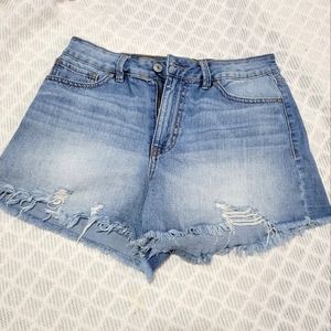 2/$25 High Rise Distressed Jean Shorts